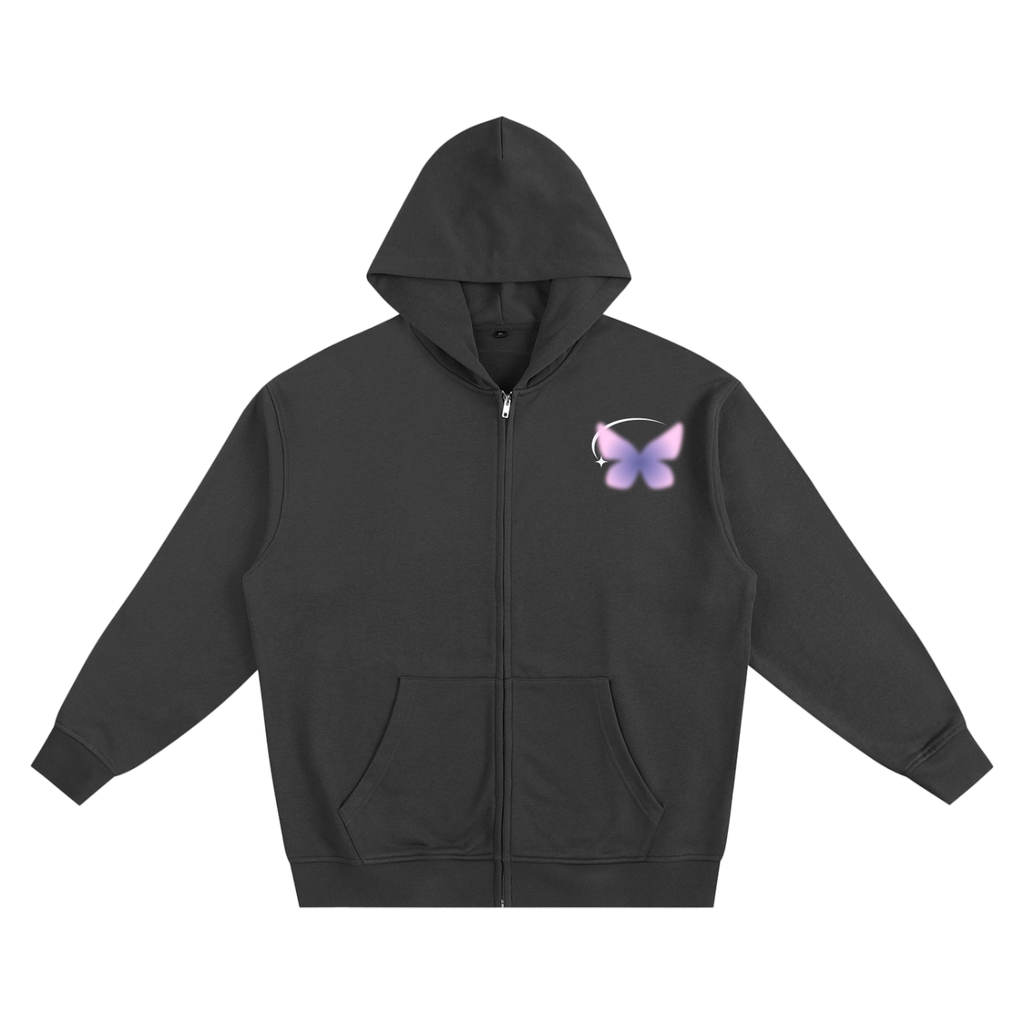 Y2K Butterfly Zip-up