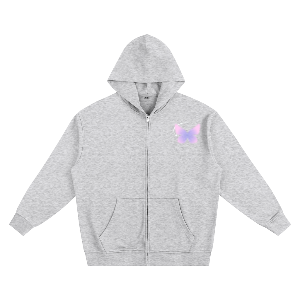 Y2K Butterfly Zip-up